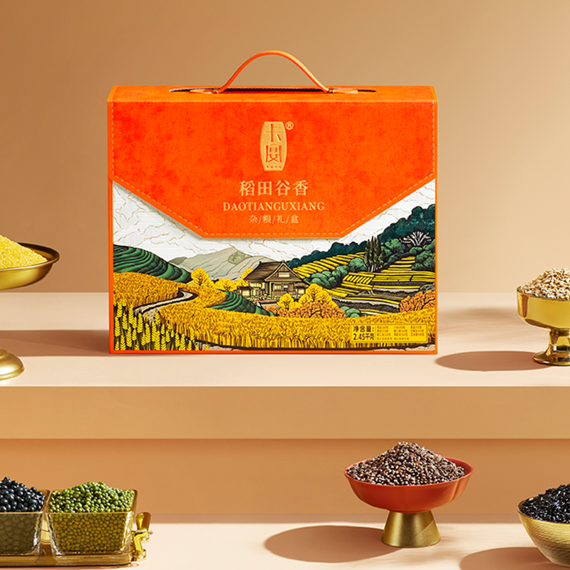 卡宴 稻田谷香杂粮礼盒2450g