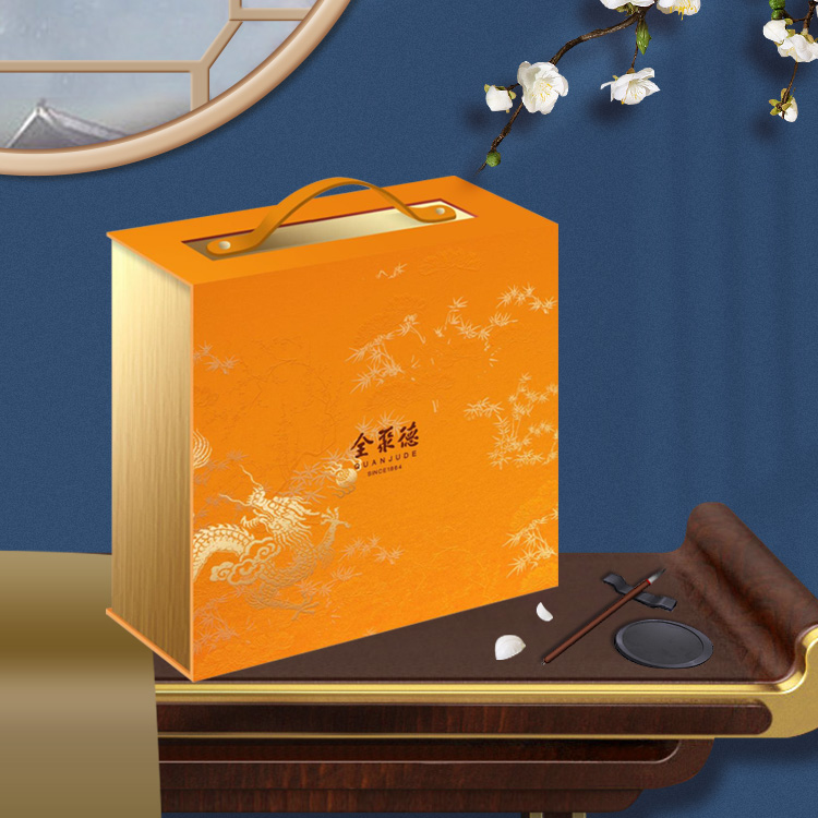 全聚德～龙情&middot;盛意 月饼礼盒520g