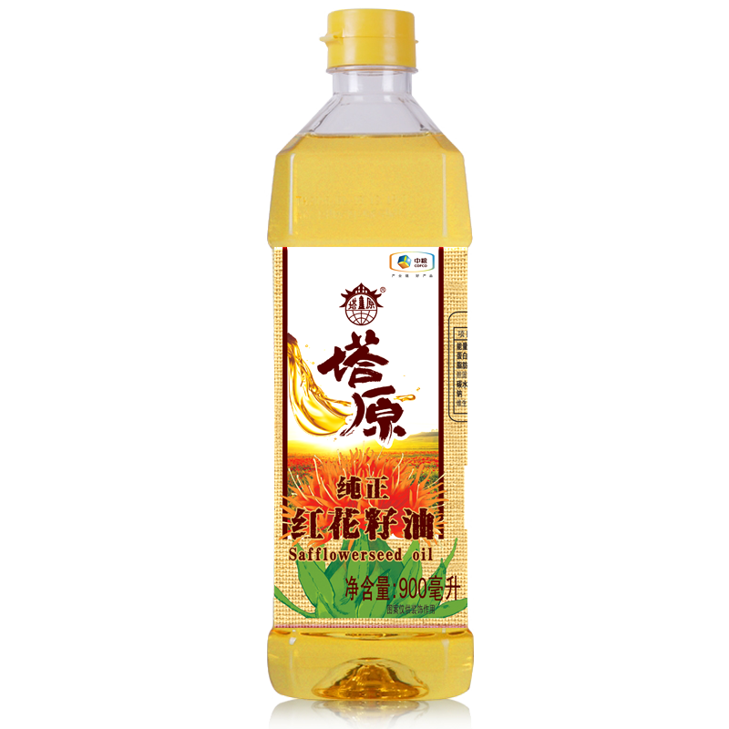 中粮塔原纯正红花籽油 900ml