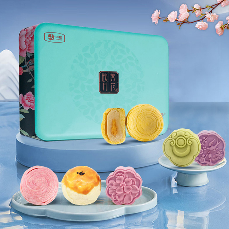 中粮香雪繁花映月月饼礼盒