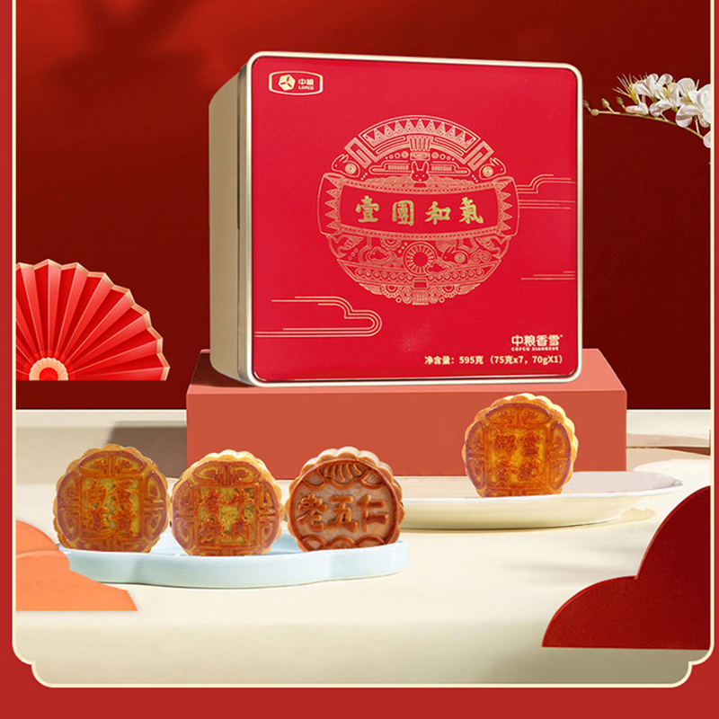 中粮香雪壹团和气月饼礼盒