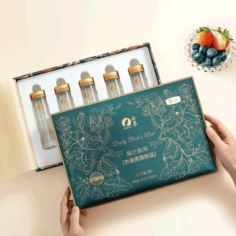 中粮山萃每日燕窝礼盒500g（100g*5瓶 ）