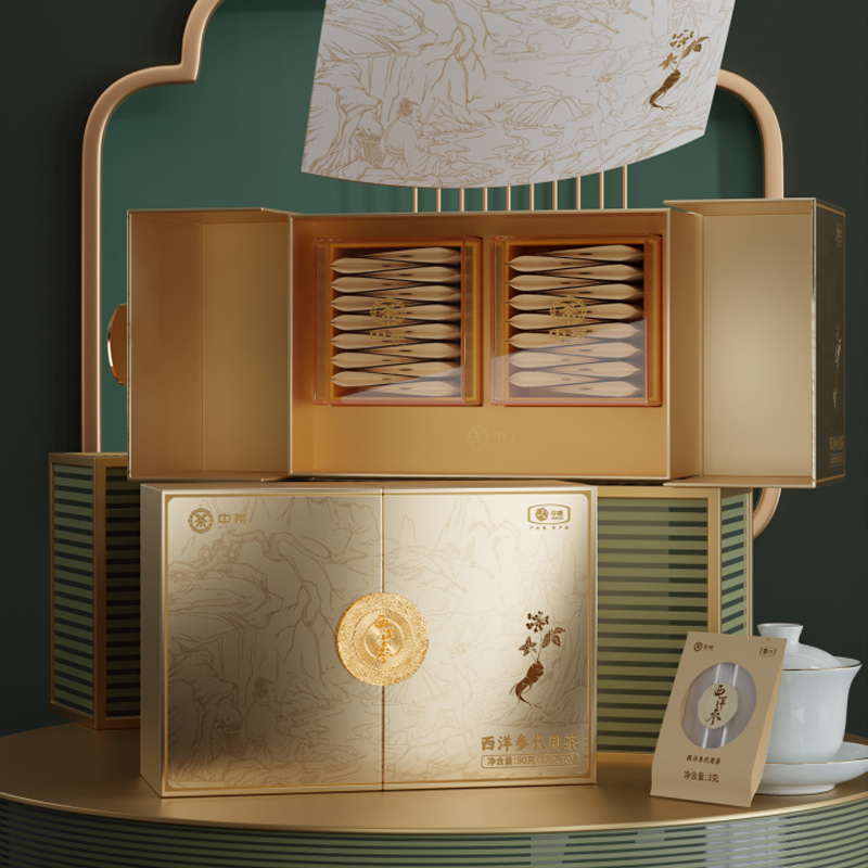 中粮中茶西洋参礼盒  90g（3g*30袋）