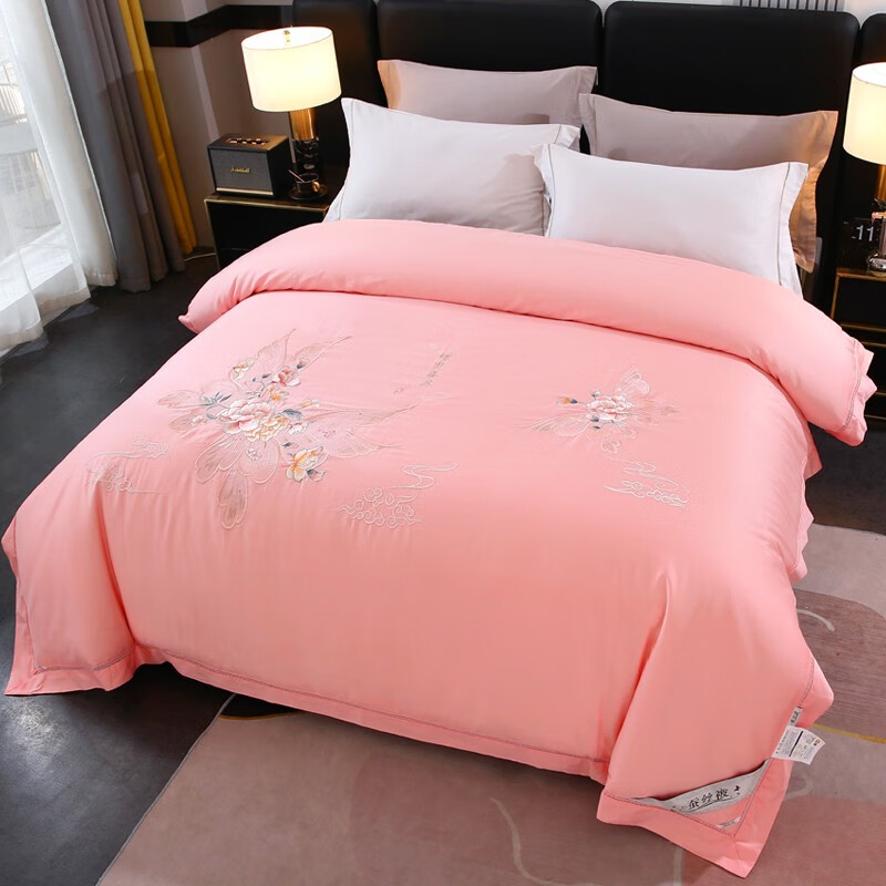 悠梦嘉居悠梦嘉居国色天香纯蚕丝被-活套型80S新疆长绒棉100%长纤蚕丝填充 填充1000g